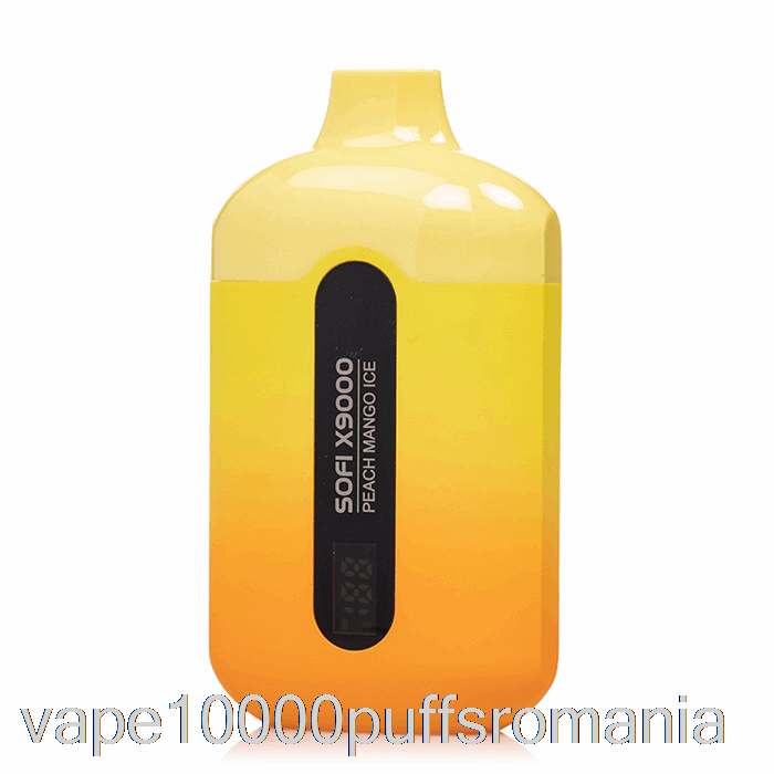 Vape Romania Sofi X9000 Smart Gheata De Unica Folosinta Peach Mango